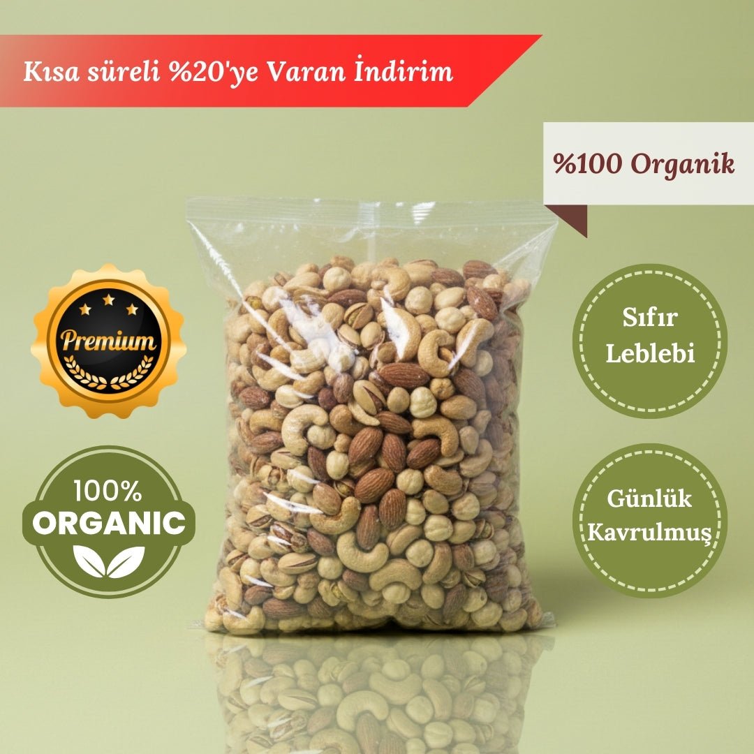 10 KG Lüks Çerez – Günlük Kavrulmuş, Premium Tat - DAMAK ANTAKYA