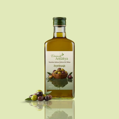 1 Lt Natürel Sızma Zeytinyağı - Düşük Asit - DAMAK ANTAKYA
