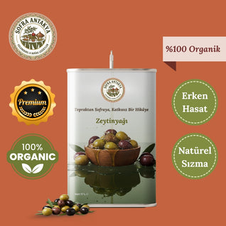 17 Lt Naturel Sızma Zeytinyağı (Ekonomik Boy Teneke)
