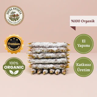 El Yapımı Cevizli Sucuk 3 Kg – Katkısız ve Doğal Üretim (Taze Köy Ürünü)