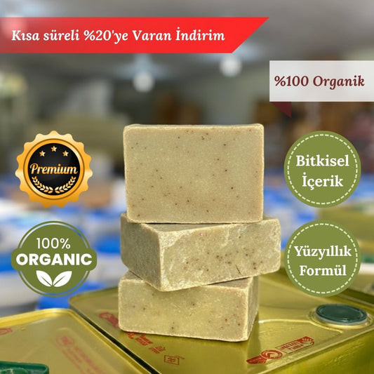 Hatay Defne Sabunu (1 KG) - Kilo İşi Ekonomik, Geleneksel - DAMAK ANTAKYA