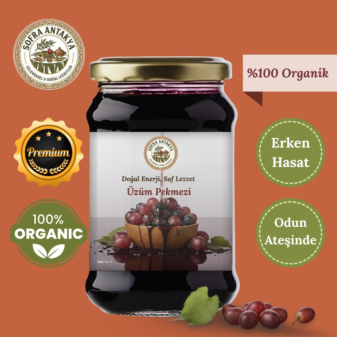 1 Lt Üzüm Pekmezi